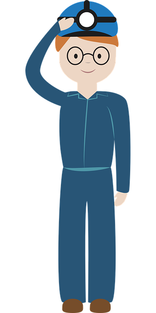Free elen feuerriegel underground astronaut caver vector