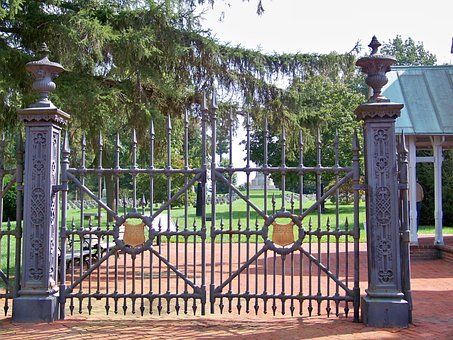 Free Gothic Gate Fence photo and picture
