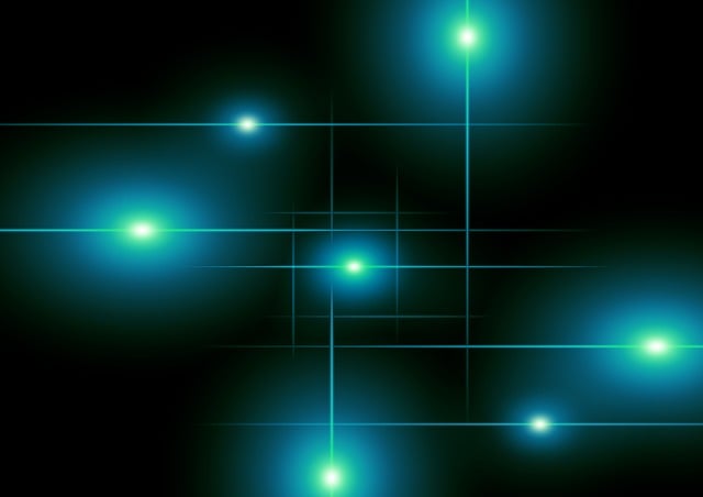 Free light shining lighting illustration