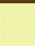 legal pad, paper, pad