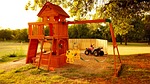 children's playground, adventure, slide
