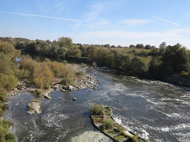 Rocío, Río, Rápidos, Flujo, Paisaje