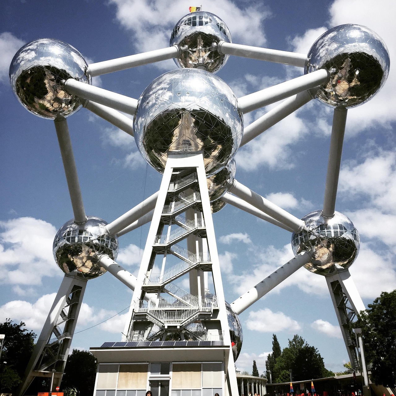 Atomium Bruxelles Atom · Photo gratuite sur Pixabay