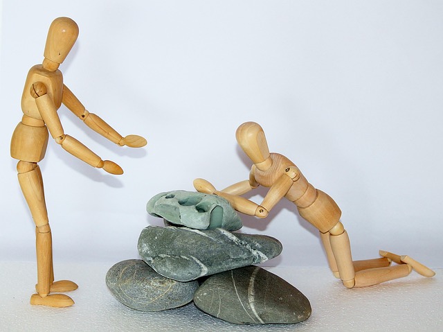 Free Wooden Figures Stones photo and picture