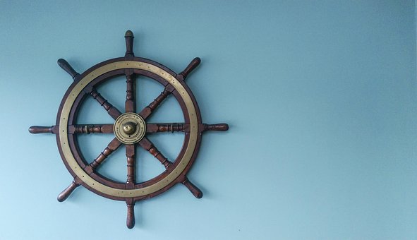 Free Steering Wheel Blue photo and picture
