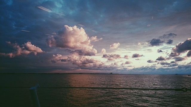 Free Sunset Sea photo and picture