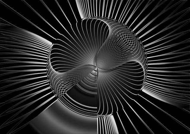 Free lines shine background illustration