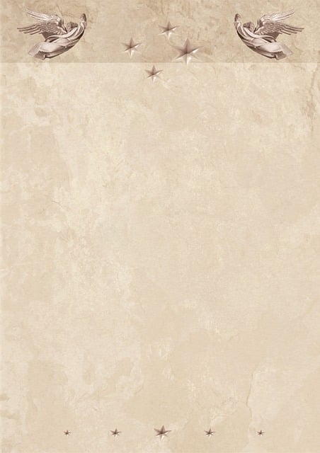 Free stationery christmas motif angel illustration