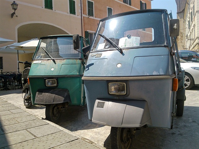Apecar, Piaggio, Italien, Gammel, Årgang