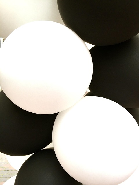 Free Balloons Black photo and picture