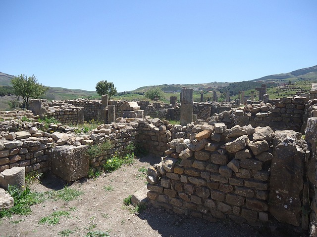 Free Ruin Djemila photo and picture