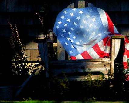 Free Flag Chair photo and picture