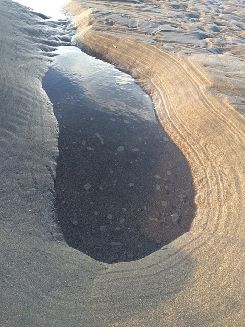 Sand, Vand, Sandstrand, Hav, Strand
