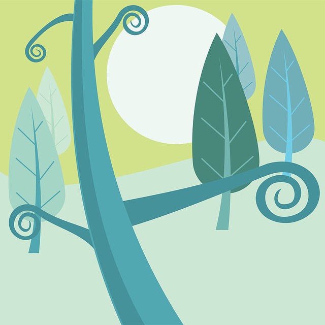 Free abstract background blue illustration