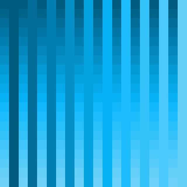 Turkis, Striber, Tropisk, Gradient