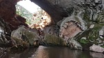 tonto natural bridge, cave, water