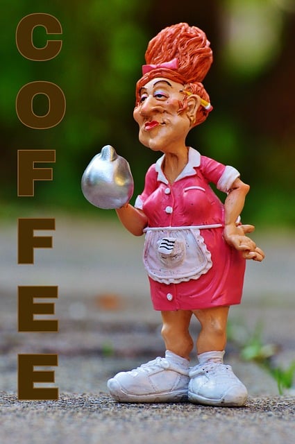 Kaffee, Bedienung, Kellnerin, Lustig
