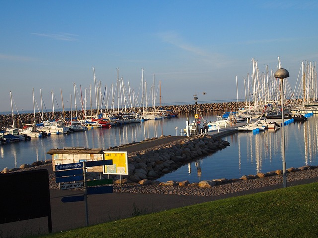 Marina, Navios À Vela, Suécia, Porta