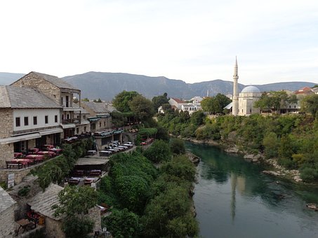 Mostar, Bosnia, Herzegovina, Mosque