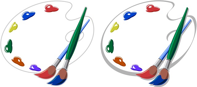 Bürste, Farbe, Kunst, Künstler, Isoliert
