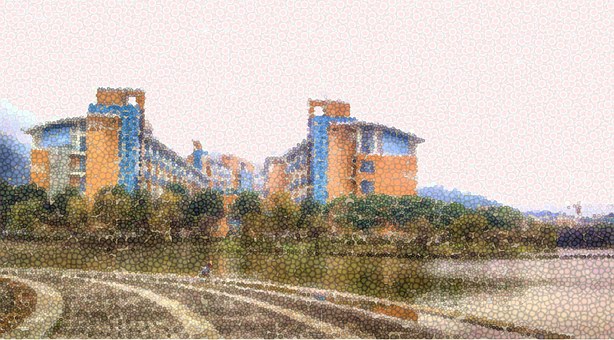 College administrative buildings