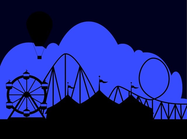 Free fair tent fun illustration
