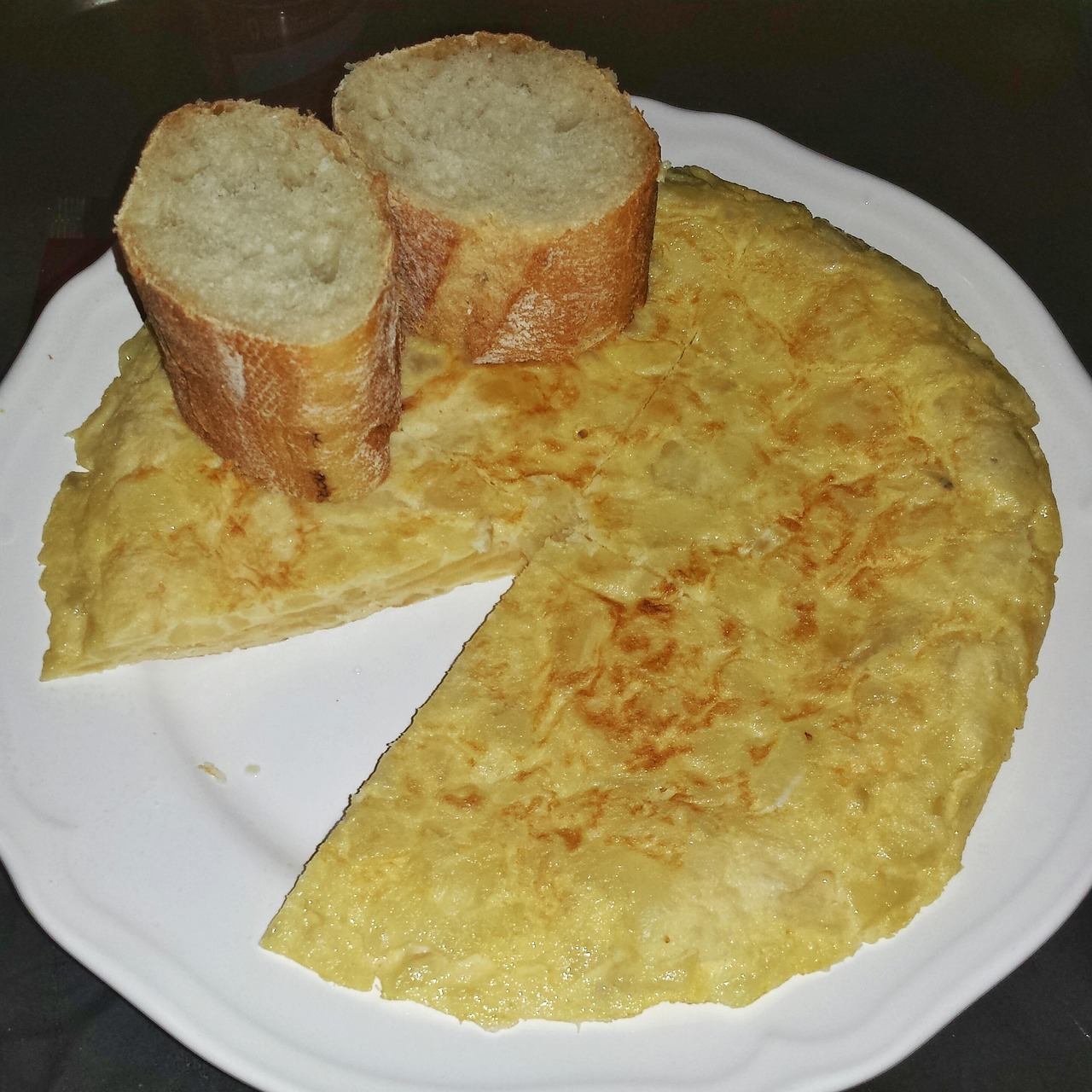 Receta de tortilla de patatas con cebolla