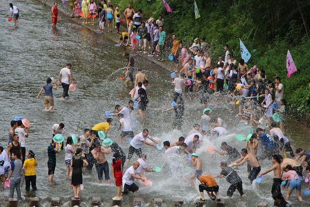 Lishui, Keimmoto, Songkran, Festival
