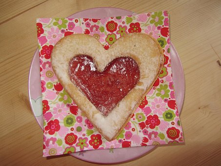 Galleta De Corazón, Galleta, Corazón
