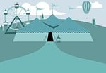 fair, tent, fun