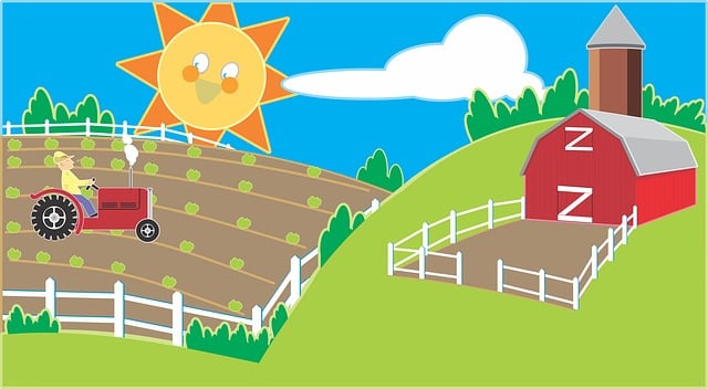 Free sow farmer agriculture illustration