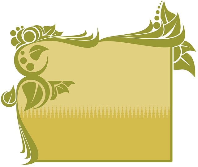 Free frame isolated natural illustration