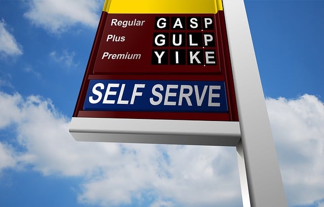 Free oil price gas illustration