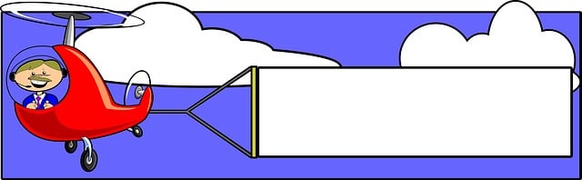 Annoncere, Luft, Kunst, Banner, Blank