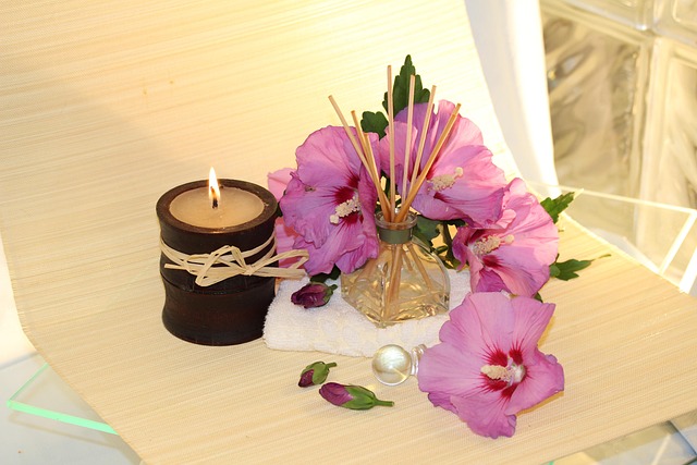 Wellness, Geur, Kaars, Bloesem, Roze