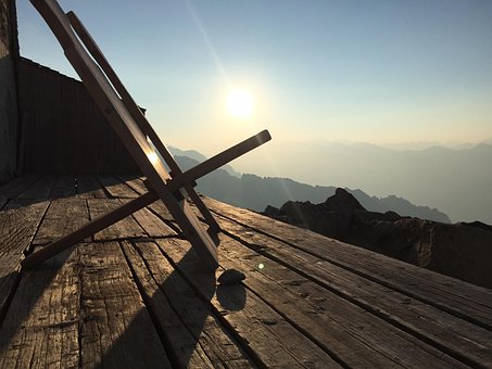 Berg, Hütte, Schwarzensteinhütte