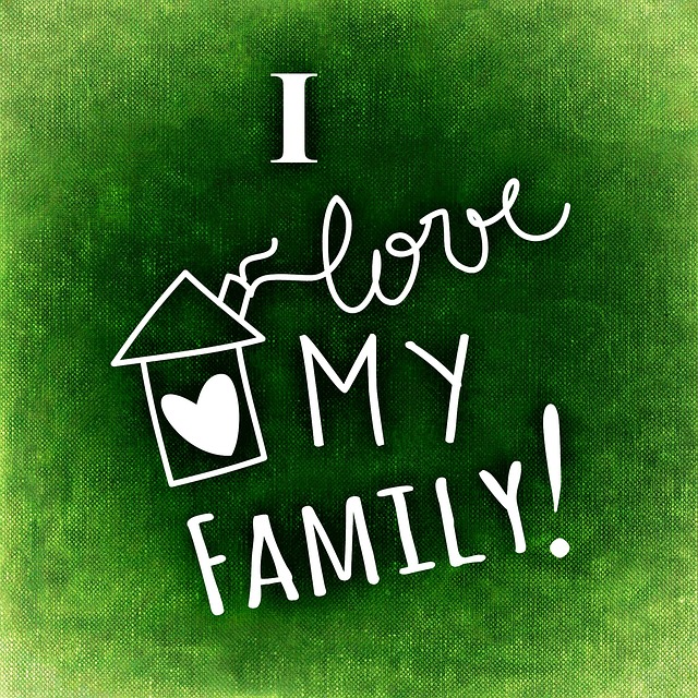 Free family togetherness parents illustration