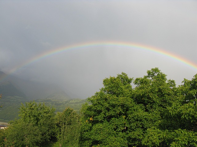 Naturaleza, Paisaje, Arcoíris, Cielo