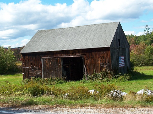 Scheune, Bauernhof, Gebäude