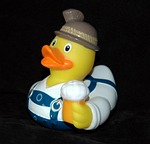 rubber duck, bath duck, squeak duck