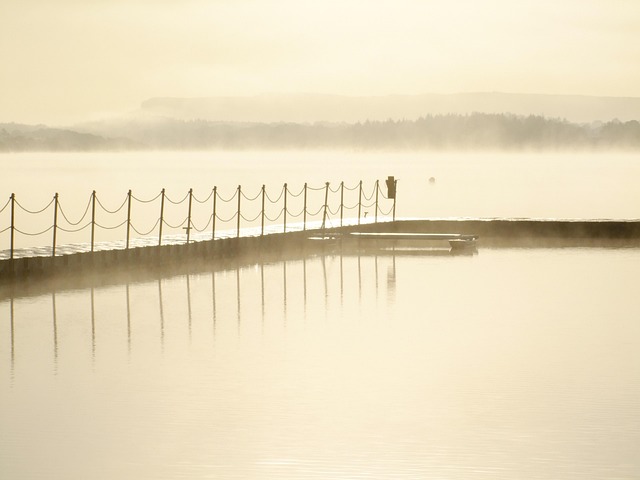 Steg, See, Draussen, Bootfahren