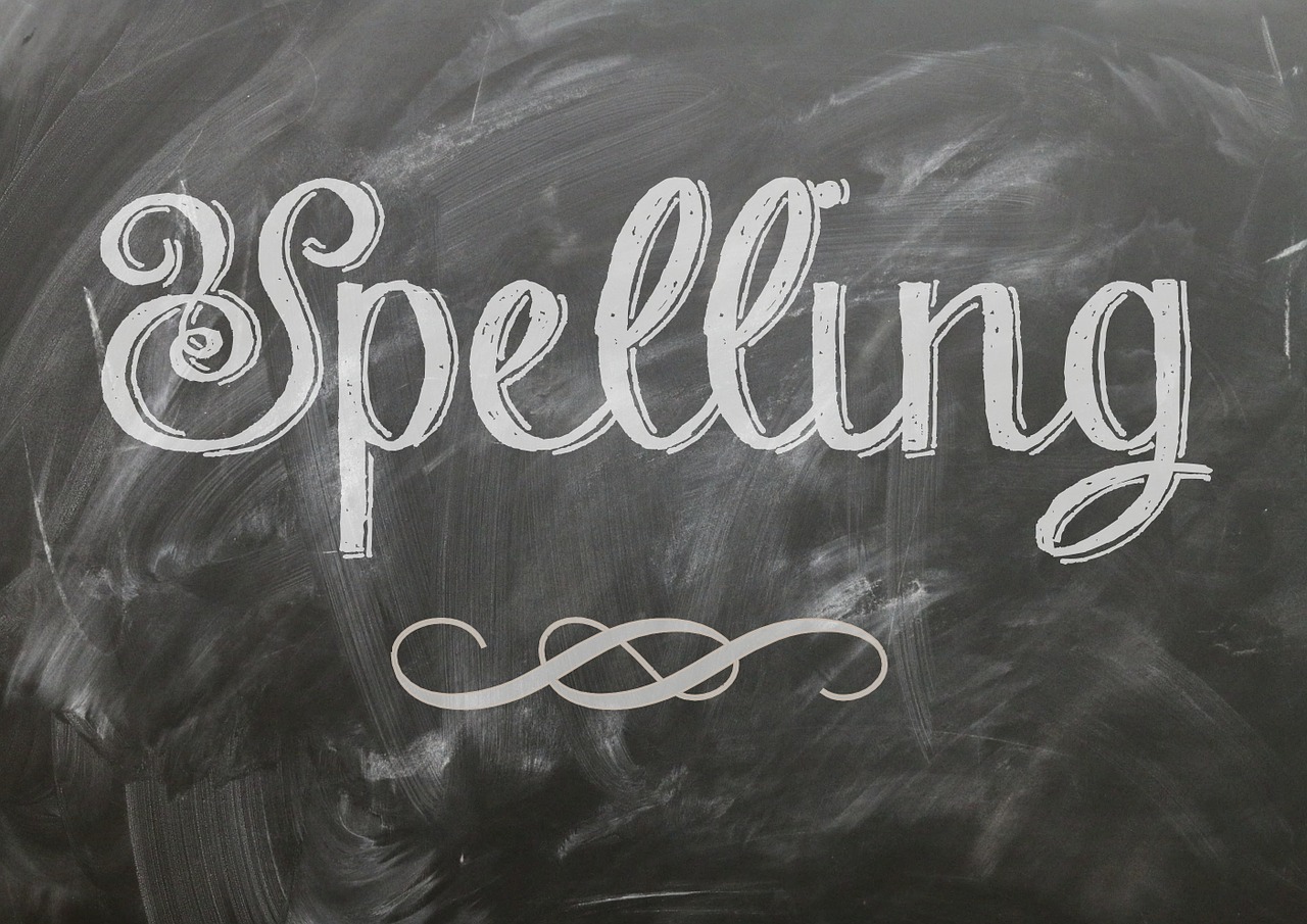 Download Spelling, Language, Blackboard. RoyaltyFree Stock