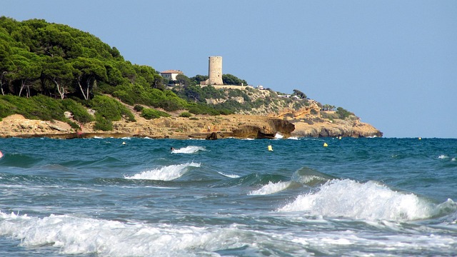 Hiszpania, Tarragona, Morze, Tarragona