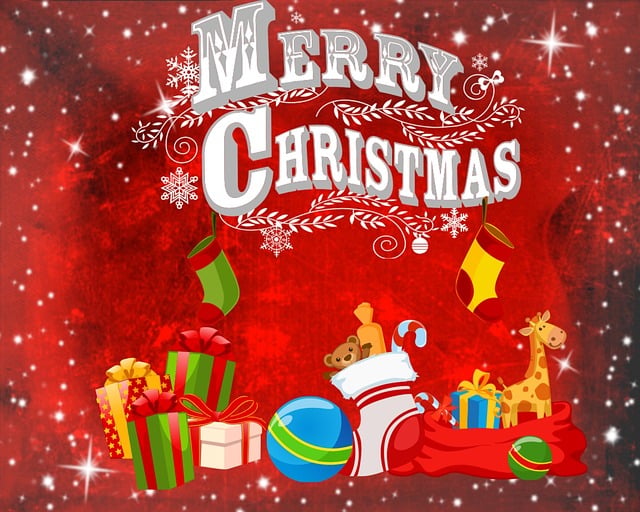 Free christmas december advent season illustration