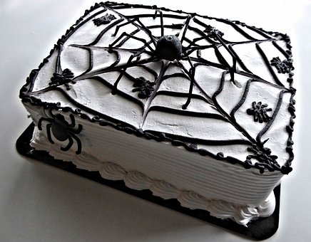 Halloween Spinnenkuchen