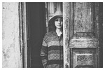 girl, beauty, monochrome