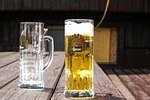 glass, beer, gosser