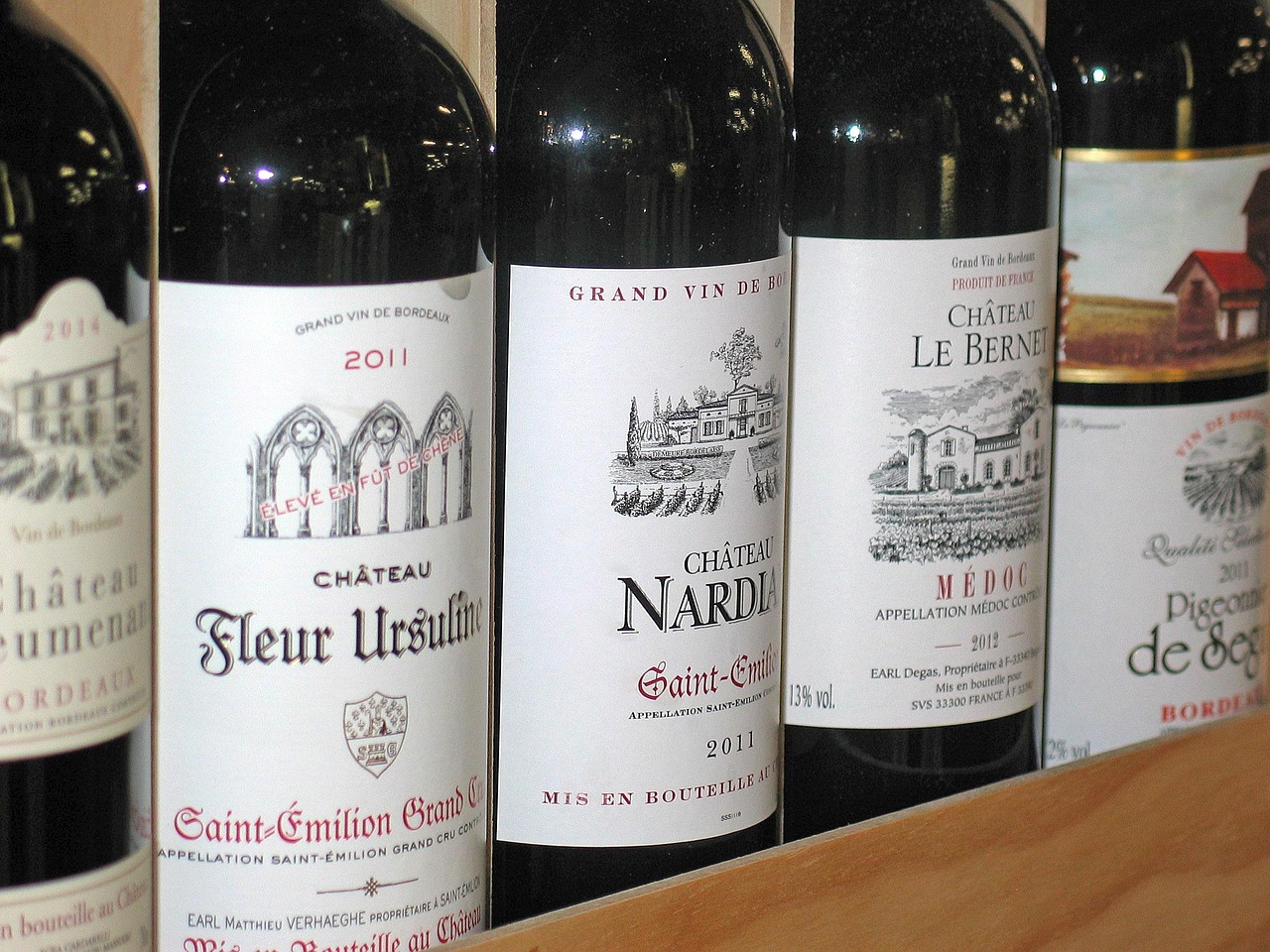 French Red Wine List