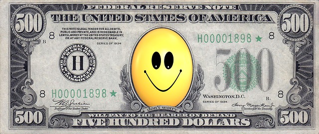 Free dollar money smile illustration