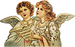 angel, singing, choral